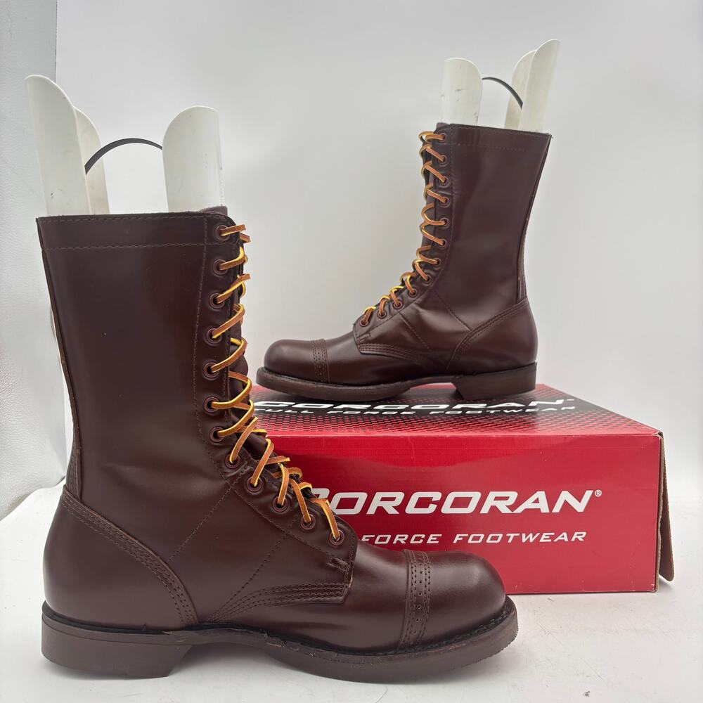 NEW Corcoran CV1511 Historic 10" Brown Jump Boots Men's 7 D